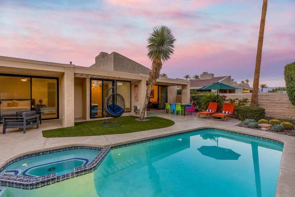 The Sunset House Pool & Spa Palm Springs Exterior foto